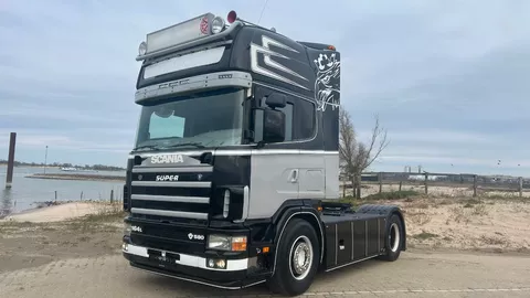 Scania R R164-580 V8 Topline | handgeschakeld | special interior | retarder
