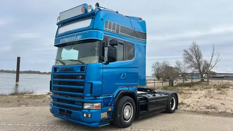 Scania R R164-580 V8 Topline | handgeschakeld | special interior | retarder